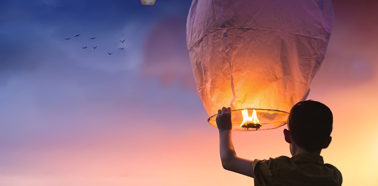 Ballon Neujahr